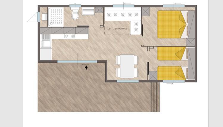Casa Mobile Gustocamp A Cavallino Treporti Экстерьер фото